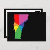 バーモント色バースト ポストカード (正面/裏面)