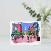 バーモント通り絵画のはがき ポストカード (スタンド正面)