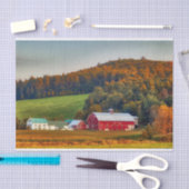 バーモント酪農園in秋 薄葉紙 (クラフト)