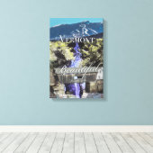 バーモント100号線 キャンバスプリント (インサイチュ (ウッドフロア))