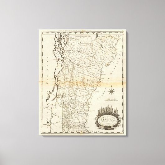 バーモント10 キャンバスプリント (正面)