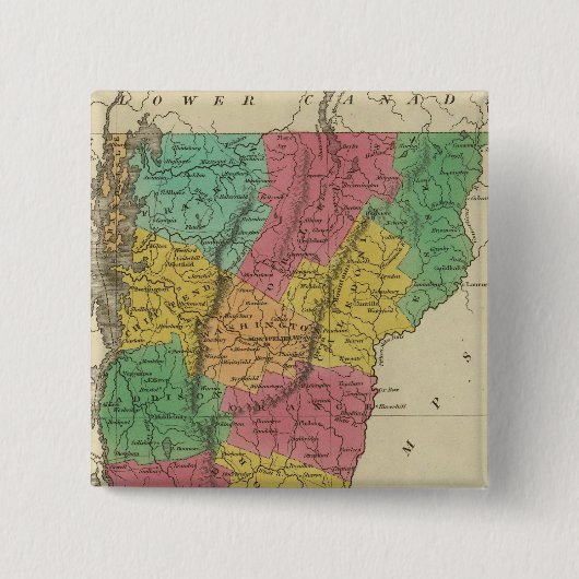 バーモント9 缶バッジ (正面)