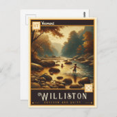 バーモント・ウィリストン |ヴィンテージはがき ポストカード (正面/裏面)