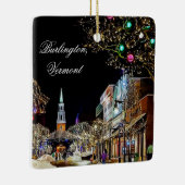 バーモント・クリスマスキープサク・バーリントン セラミックオーナメント (右)