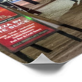 バーモント・シティスケープ・バーリントン写真 ポスター (角)