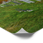 バーモント・ストウェ・オールド・ヤード墓地 ポスター (角)