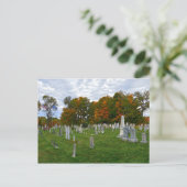 バーモント・ストウェ・オールド・ヤード墓地 ポストカード (スタンド正面)