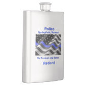 バーモント、スプリングフィールド。警察 フラスク (右)