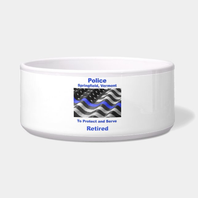 バーモント、スプリングフィールド。警察 ボウル (正面)