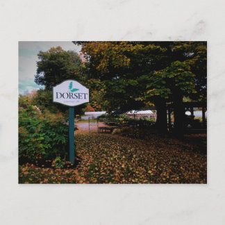 バーモント・タウン・サイン・ポストカード ポストカード