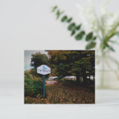 バーモント・タウン・サイン・ポストカード ポストカード (スタンド正面)