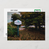 バーモント・タウン・サイン・ポストカード ポストカード (正面/裏面)