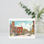 バーモント・バーリントンのヴィンテージの景色 ポストカード (スタンド正面)