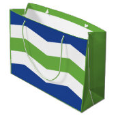 バーモント・バーリントン国旗 ラージペーパーバッグ (裏面アングル)