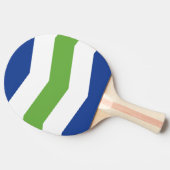 バーモント・バーリントン国旗 卓球ラケット (横)