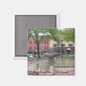 バーモント・バーリントン マグネット (正面/裏面)