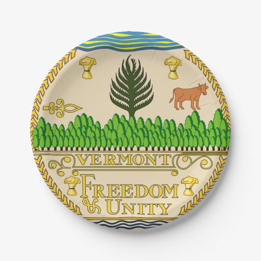 バーモント ペーパープレート (正面)