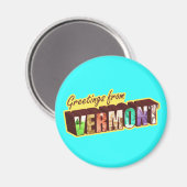 バーモント マグネット (正面/裏面)