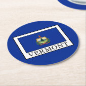バーモント ラウンドペーパーコースター (アングル)