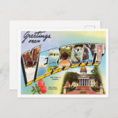 バーモント・ヴィンテージ・トラベルからの挨拶 ポストカード (正面/裏面)