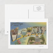 バーモント(州首都/花) - ポストカード (正面/裏面)