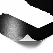 バーモント（白と黒） フォトプリント            (角)