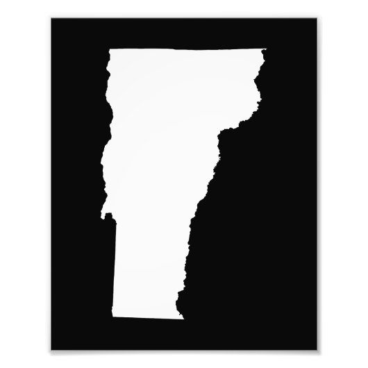 バーモント（白と黒） フォトプリント            (正面)