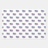 バーモント、50州、リバティ・ベル ラッピングペーパーシート (正面)