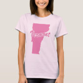 バーモントTシャツの州 Tシャツ (正面)