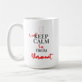 バーモン保トから来たのは落ち着かない コーヒーマグカップ (左)