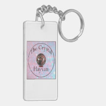 バーライトプリントアクリルキーチェーン