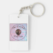 バーライトプリントアクリルキーチェーン キーホルダー (裏面)