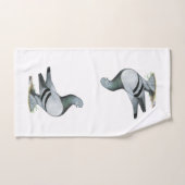 バーライナータンブラーピジョンブルーバー バスタオルセット (ハンドタオル)