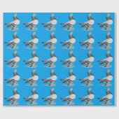 バーライナータンブラーピジョンブルーバー ラッピングペーパー (フラット)