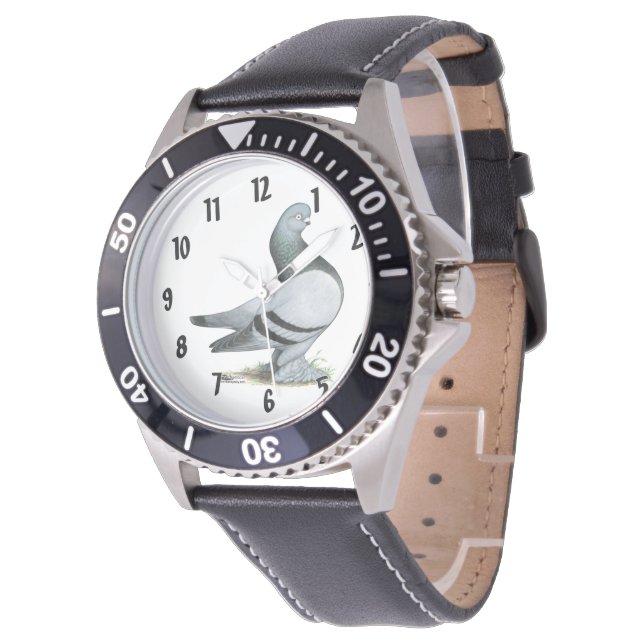 バーライナータンブラーピジョンブルーバー 腕時計 (アングル)