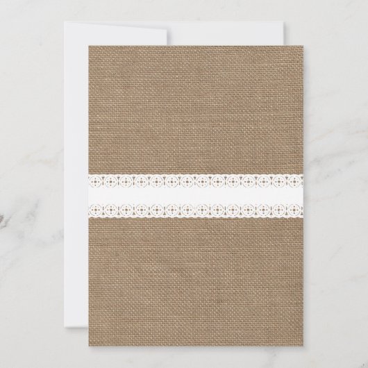 バーラッインスパイアプジンガム&フローラバンティン結婚グの 招待状 (裏面)