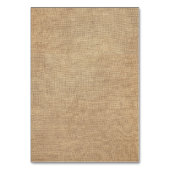 バーラップとレースの国素朴の結婚式 テーブルナンバー (裏面)