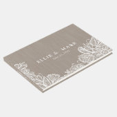 バーラップとレース結婚ズ ゲストブック (コーナー)