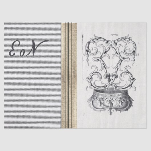 バーラップのカチカチ音をたてるティッシュペーパー 薄葉紙 (正面)