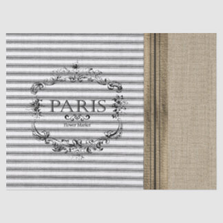 バーラップのカチカチ音をたてるパリのティッシュペーパー 薄葉紙