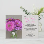 バーラップのマソン・ジャーでリニューアル・ジニアスを誓う 招待状 (スタンド正面)