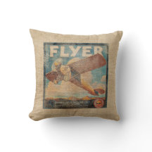 バーラップのヴィンテージの飛行機