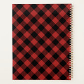 バーラップアップルバッファロープレイド先生プランナー プランナー手帳 (裏面)