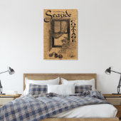 バーラップシーサイドコテージ キャンバスプリント (インサイチュ (寝室))