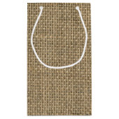 バーラップジンガムとシャルボードI do BBQカスタム スモールペーパーバッグ (裏面)