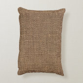 バーラップフェイクテクスチャパターン アクセントクッション (裏面(縦))