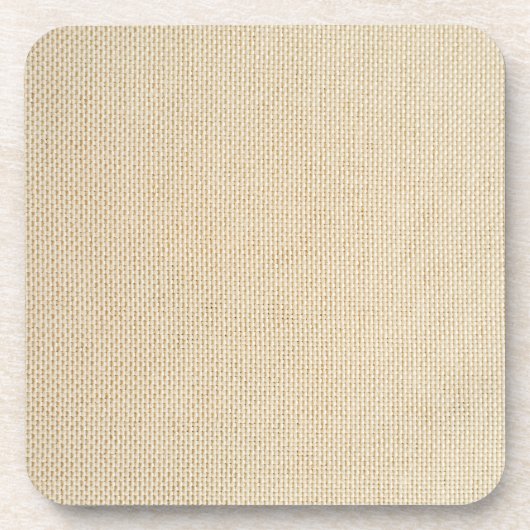 バーラップフェイクパターン コースター (正面)