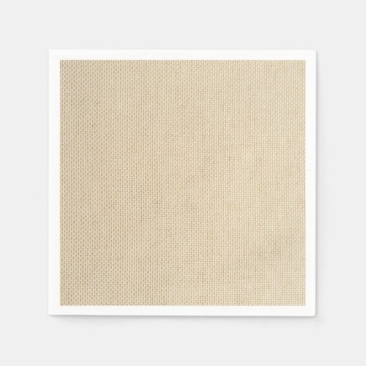 バーラップフェイクパターン スタンダードカクテルナプキン (正面)