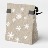 バーラップホリデーギフトボックス フェイバーボックス (裏面サイド)