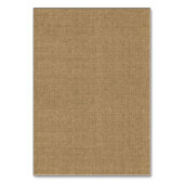 バーラップメイソンジャールウェディングレセプション+ホテルカード テーブルナンバー (裏面)